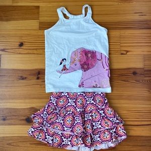 Gymboree Tank and matching Skort
